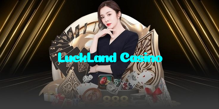 LuckLand Casino casino presented on mobile device in Pakistan with slots and live games